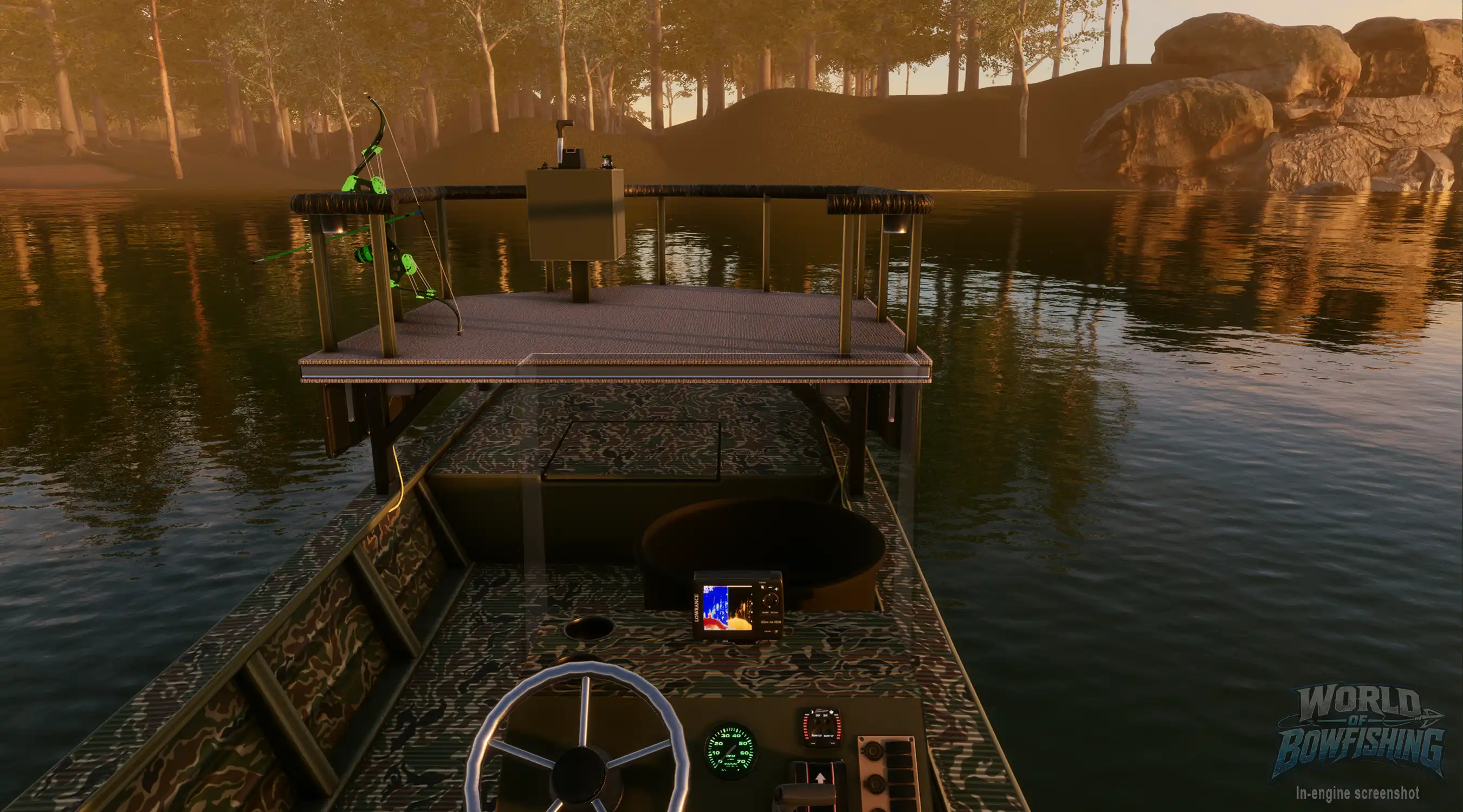 On the Water — First-Person Deck View